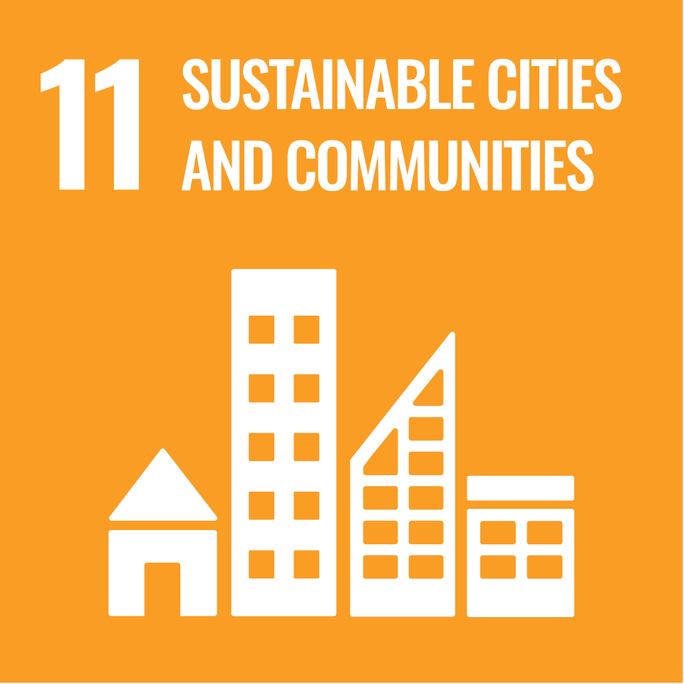 SDG 11 永續城市與社區標準圖示